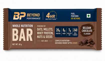 4HR Whole Nutrition Bar – Belgian Chocolate