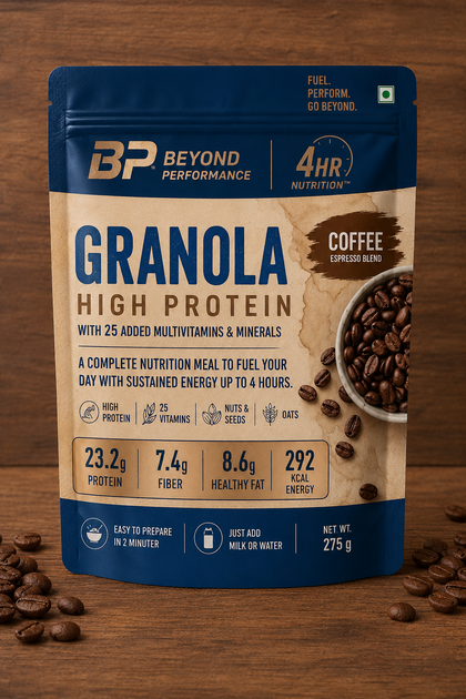 4HR High Protein Granola – Coffee