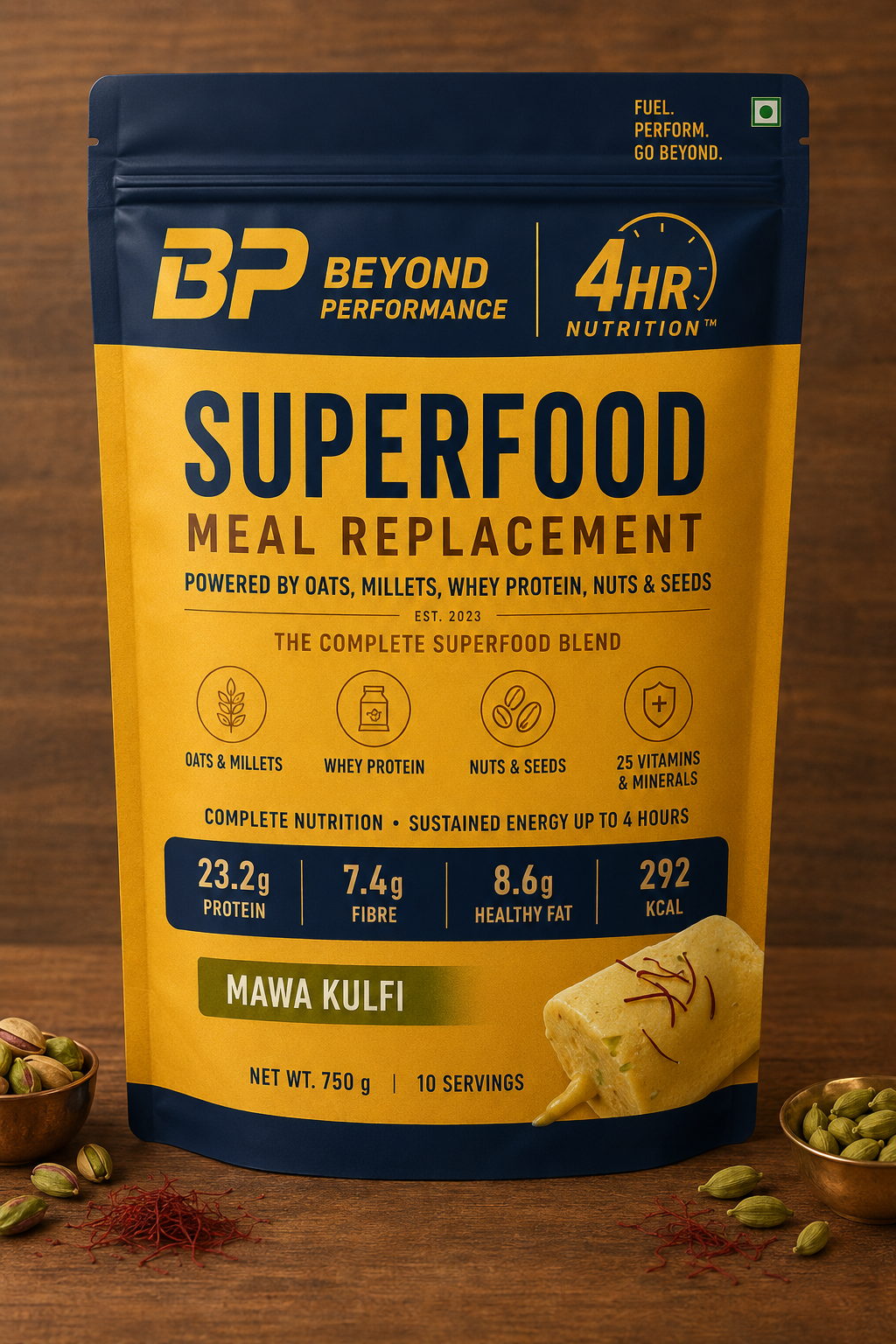 4HR Superfood Meal Replacement – Mawa Kulfi